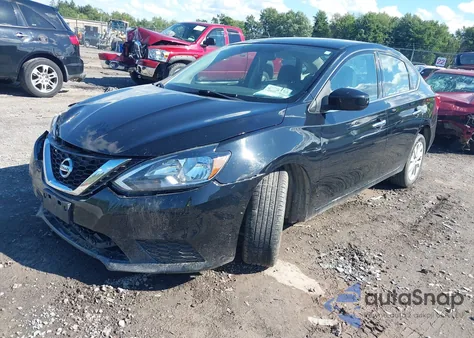 2019 Nissan Sentra Sv z USA, uszkodzony, nr VIN 3N1AB7AP4KY454492